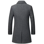 Winter Winter Winter Coat Men New Style Mens Long Coat Autumn Winter Windproof Slim Coat