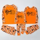 Long Sleeve Holiday Family Pajamas Sets Mommy And Me Children Cotton Pajama Set For Christmas