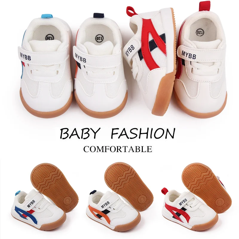 Spring and Autumn Double Mesh Design Breathable Sports Children's Baby Toddler Shoes details