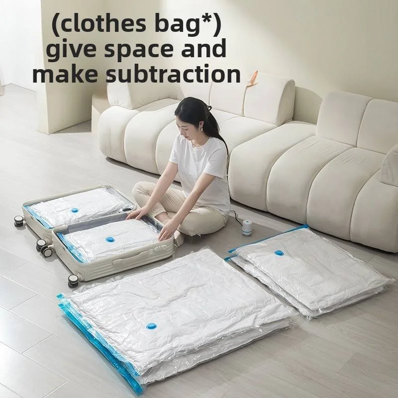 Transparent Vacuum Storage Bags for Clothes