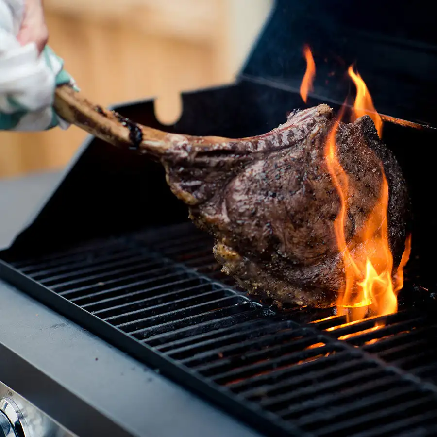 Black Wood Pellet Grill Smoker With Electric Digital Controls for BBQ