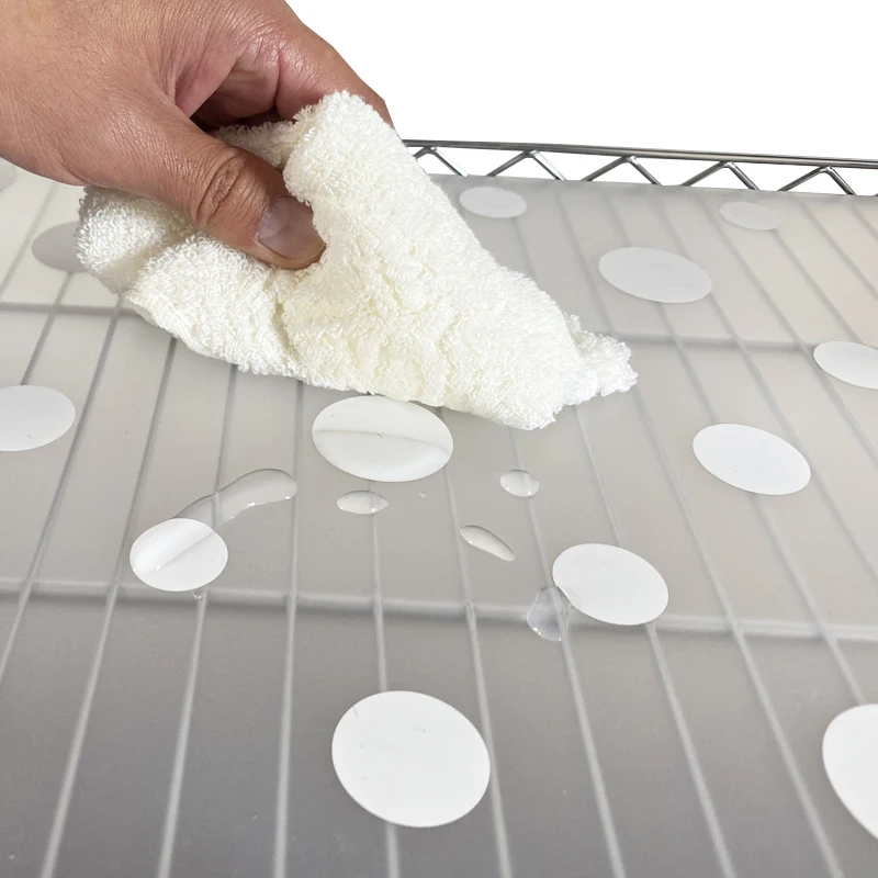 PP Eco-friendly Wire Shelf Liners Non-slip Drawer Liners for Household Food Grade