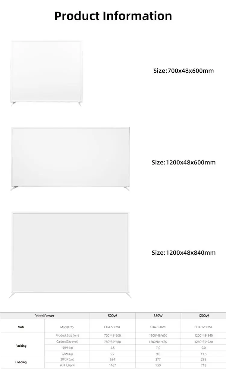Crystal Electric Heater, 110, 1200W - detail 20
