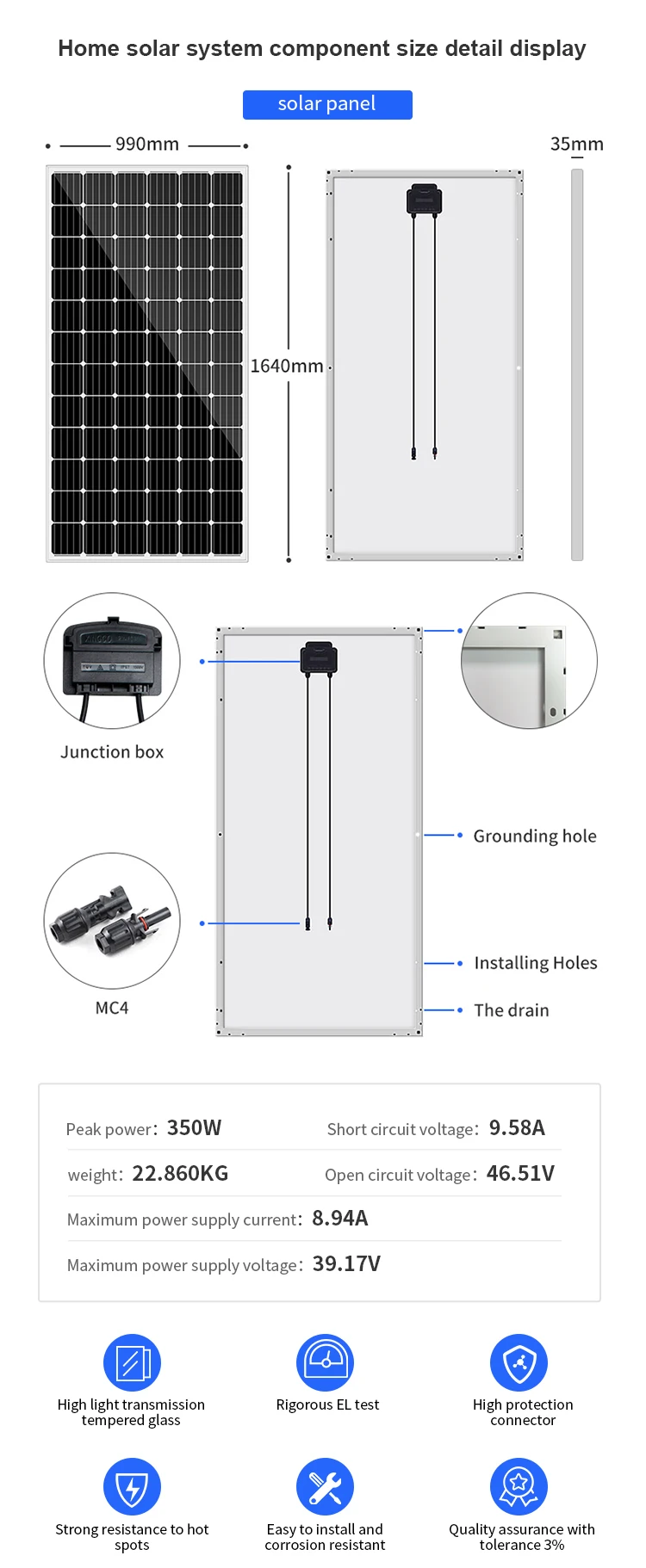 Avcon Home Solar System 5kw Off-Grid Solar System with 10kwh Wall-Mount Lithium Battery Lifepo4 Energy Storage factory