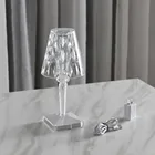 Table Rgb Diamond Table Lighting RGB USB Rechargeable Acrylic Decoration Desk Light Bedroom Crystal Night Light