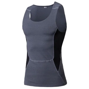 Men's Body Shaper Slimming Shirt Tummy Vest Thermal Compression Base Layer Slim Muscle Tank Top