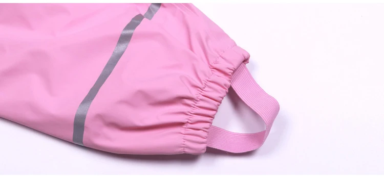 Tuta Impermeabile Bambina Con Pelliccia - Impermeabile Pioggia E Vento Per Ragazze - Foto 3