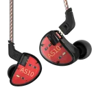 Mobile Phone KZ AS10 HIFI Bass Earphones HiFi Mobile Phone Monitor Sports In-ear Earphone