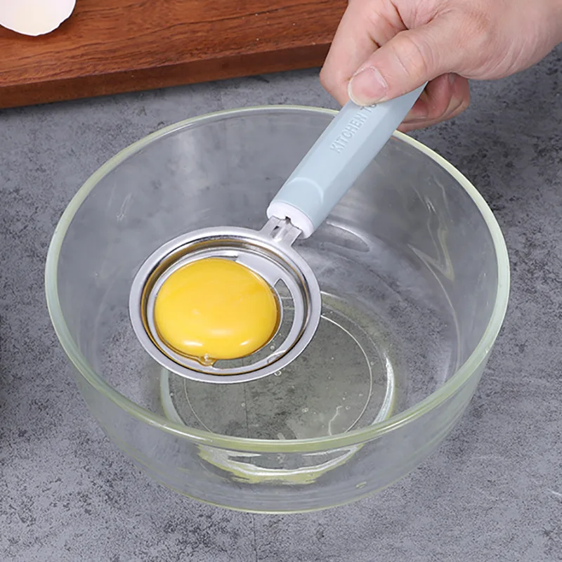 Nordic Handle Eggs Separator Eggs White Yolk Separator in Home and Kitchen