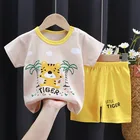 Shirt Boys Summer Wholesale Children Kids Clothes Short Sleeve Baby T Shirt Boys Clothing Set