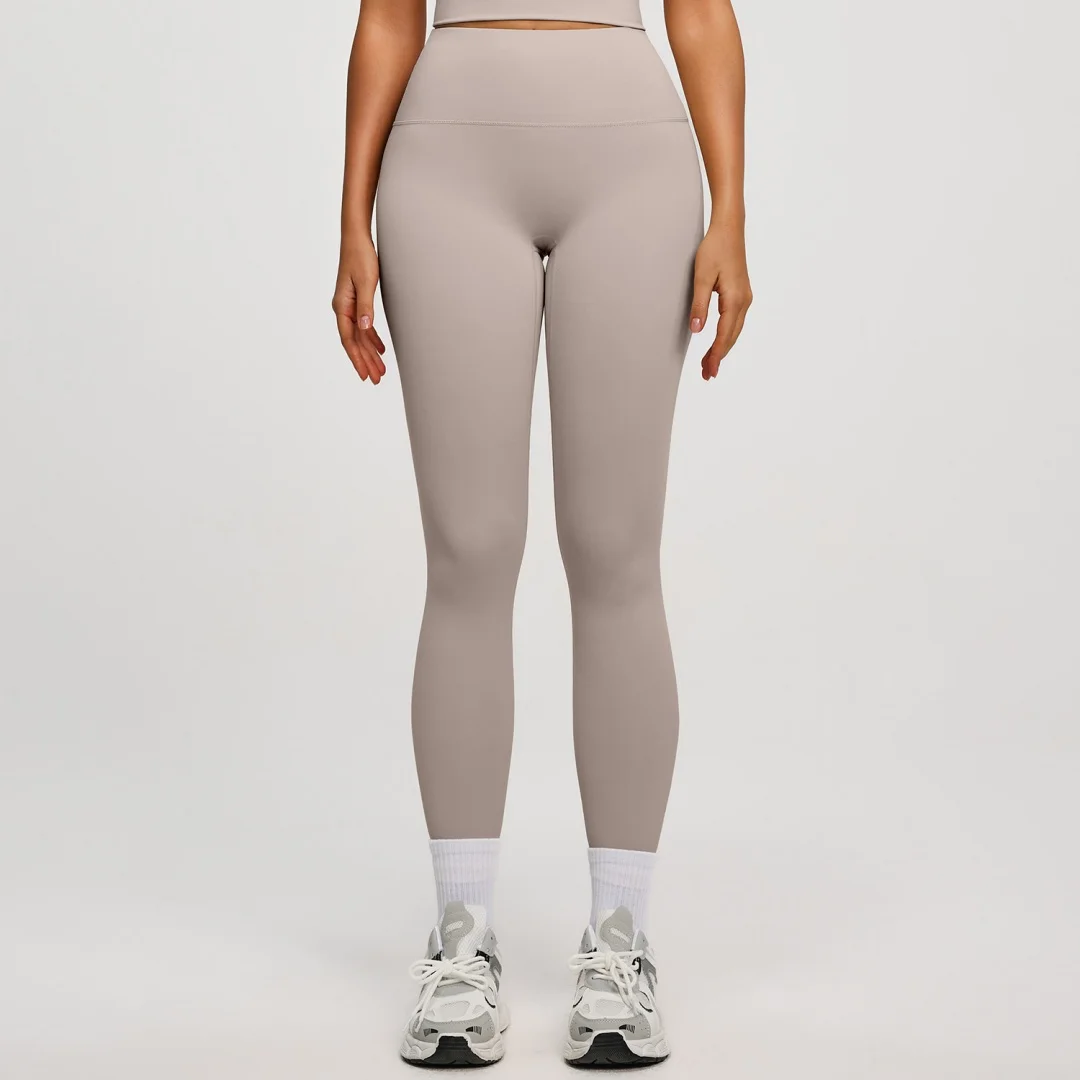 Shaping Slim Women Long Yoga Pants Soft Smooth High Elastic Sweat Wicking Multi Scene Sports Trousers