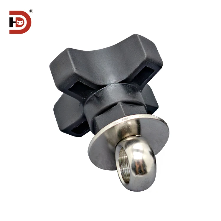 Star Shaped Nut Tightening Head Lifting Ring Reinforcement PA Conveying Accessories Assembly Line Guardrail Bracket Star Shaped details