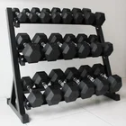 Equipment Gym Wholesale High Quality Fitness Equipment Gym Hex Dumbells Home Exercise Easy Dumbell Set