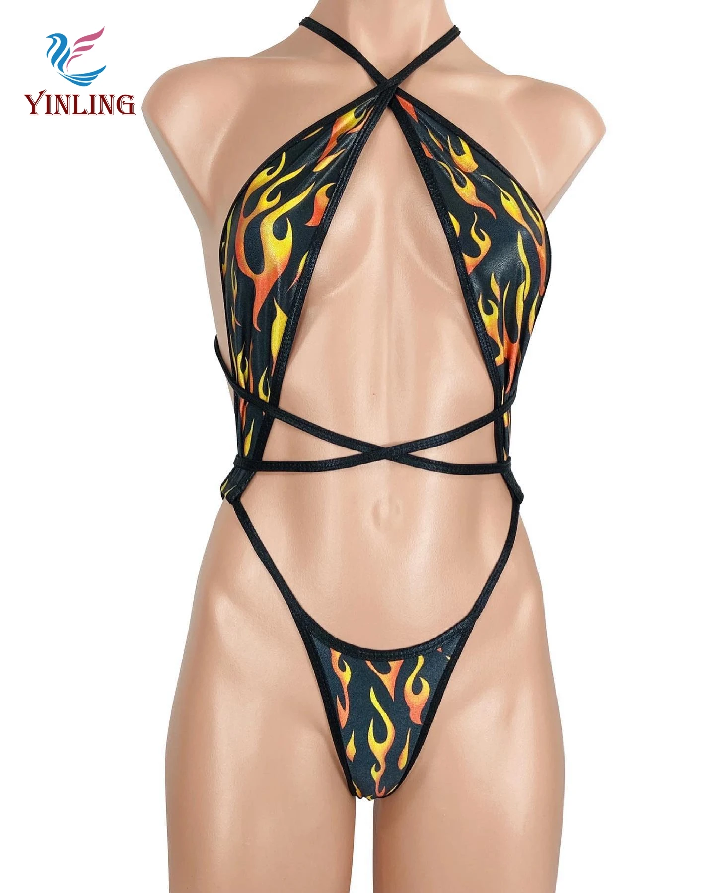 Yl Bikinis Sexy Women S Micro Bodysuit G String Slingshot Bikini