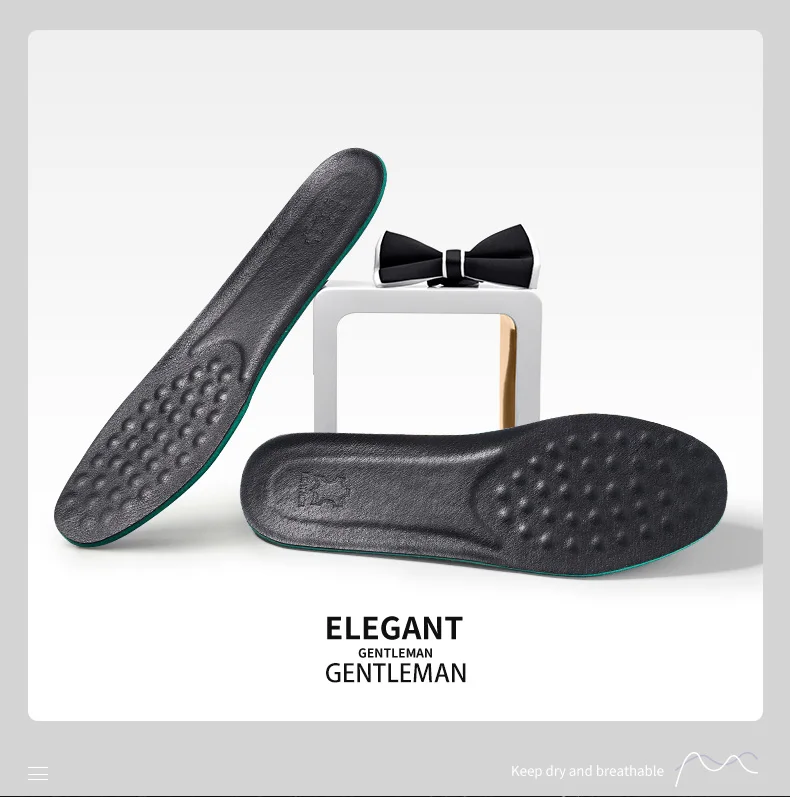 Sweat-Absorbing Shock-Absorbing Leather Insoles for Comfortable Footbed Sweat-Absorbing Shock-Absorbing Leather Insoles for Comfortable Footbed