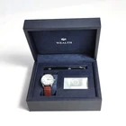 Luxury Box Wholesale Custom Logo Luxury Wood Watch Set Box By PU Leather Packaging