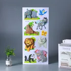 Wall Cartoon High Quality Panel Wall Decorative Custom 3D Stickers For Kids Cartoon Animal Stickers