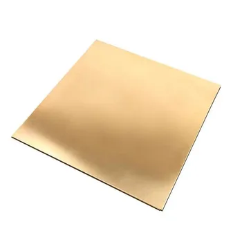 Wholesale 99.99 pure laminate copper sheet 3mm 5mm 7mm brass plate 4x8 sheet metal prices