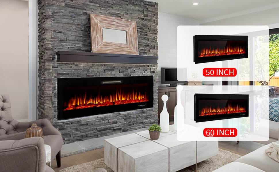Electric Fireplace, 30-Inch, LED - detail 6
