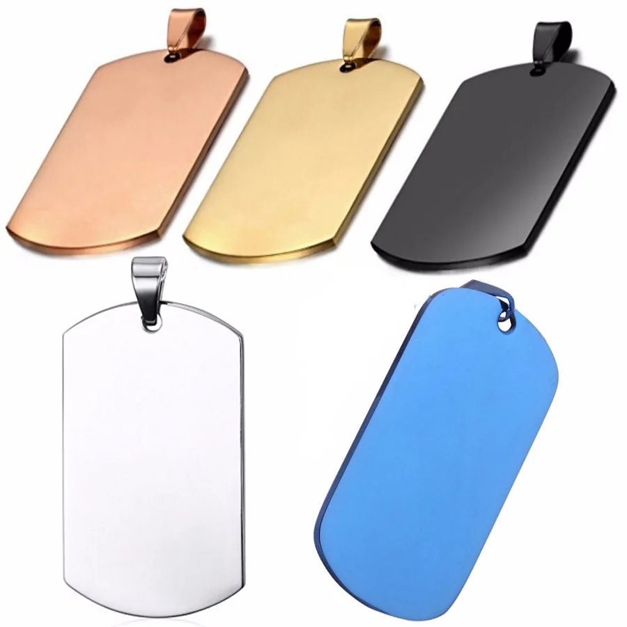 dog tag plate