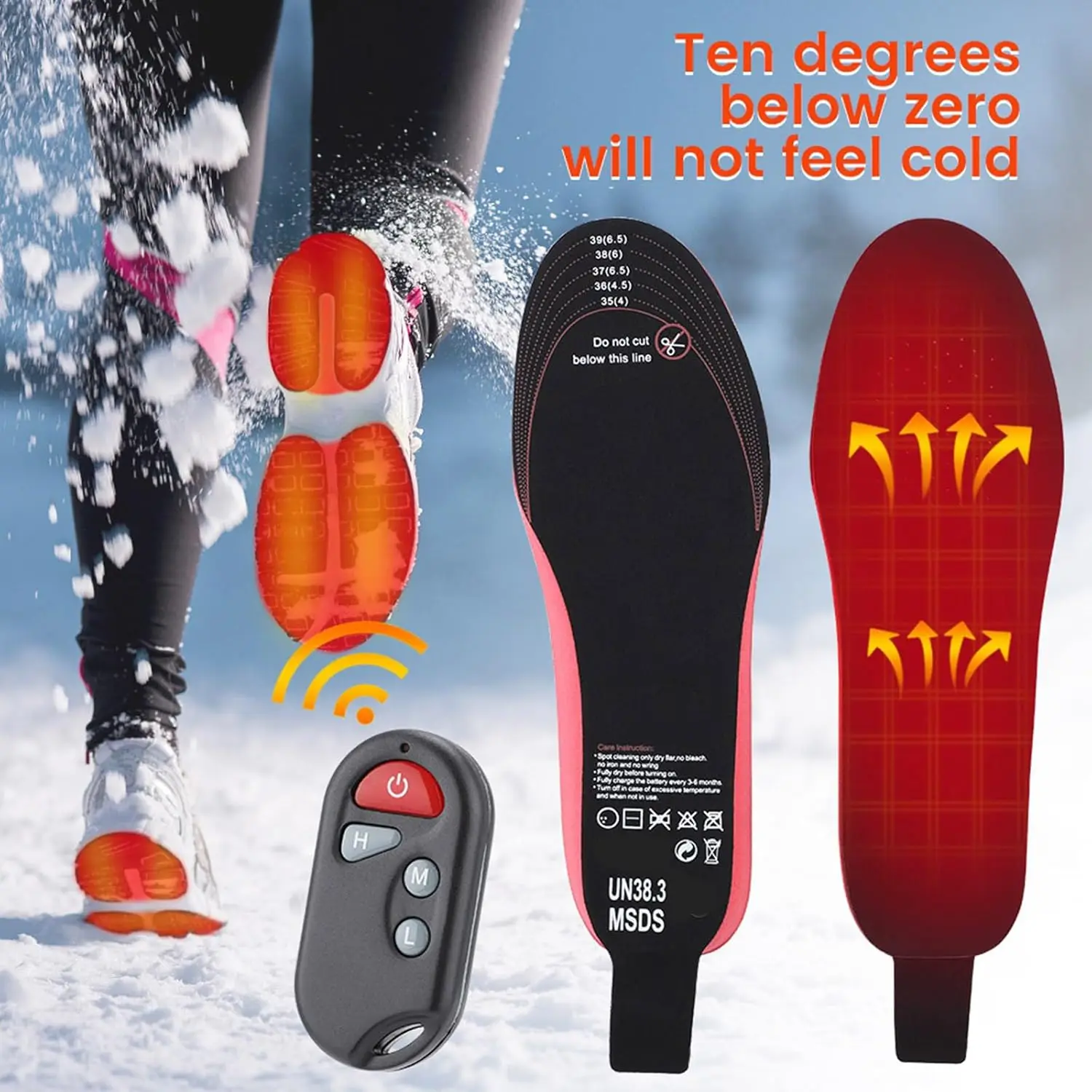 Foot Hand Warmers, 2000mAh, Heating Wire - detail 4