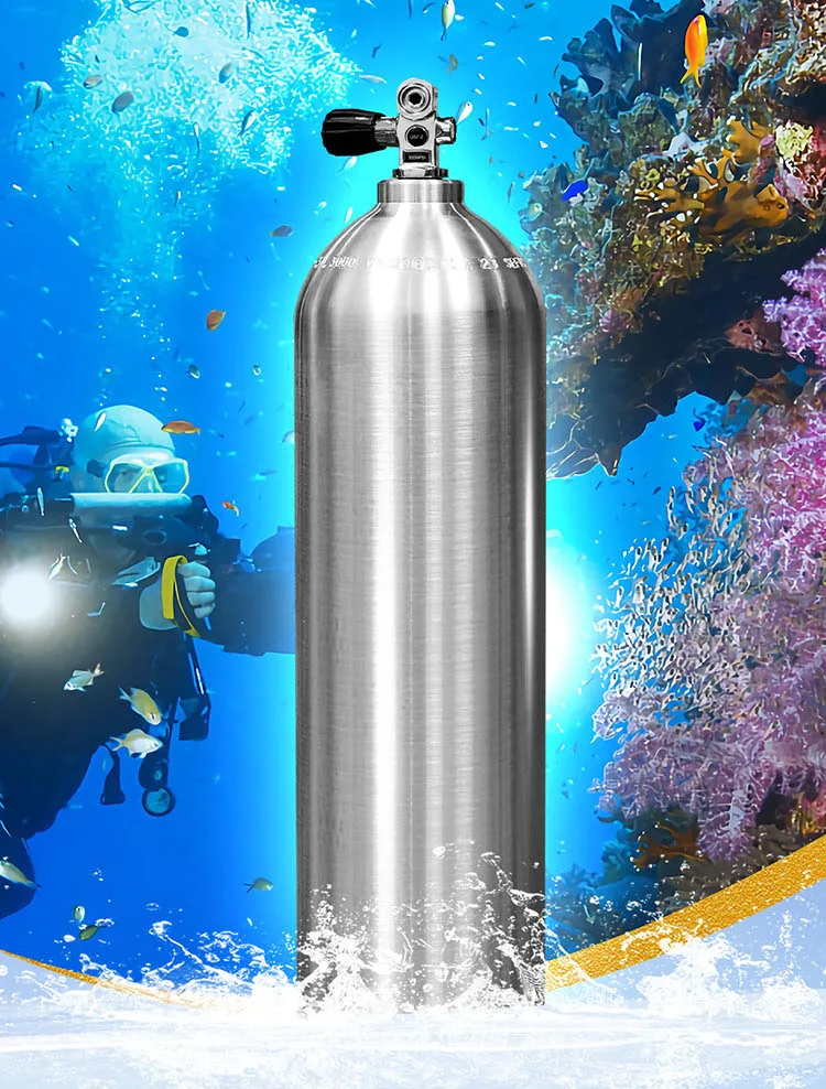 S80 3000psi Diving Cylinder Scuba Tank Diving Oxygen Cylinder 11 1l