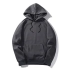 Hoodies Men Hoodies 100 Cotton Wholesale Plain Streetwear 100% Cotton In Bulk Blank Cut And Sew Men's Sweatshirt Hoodies