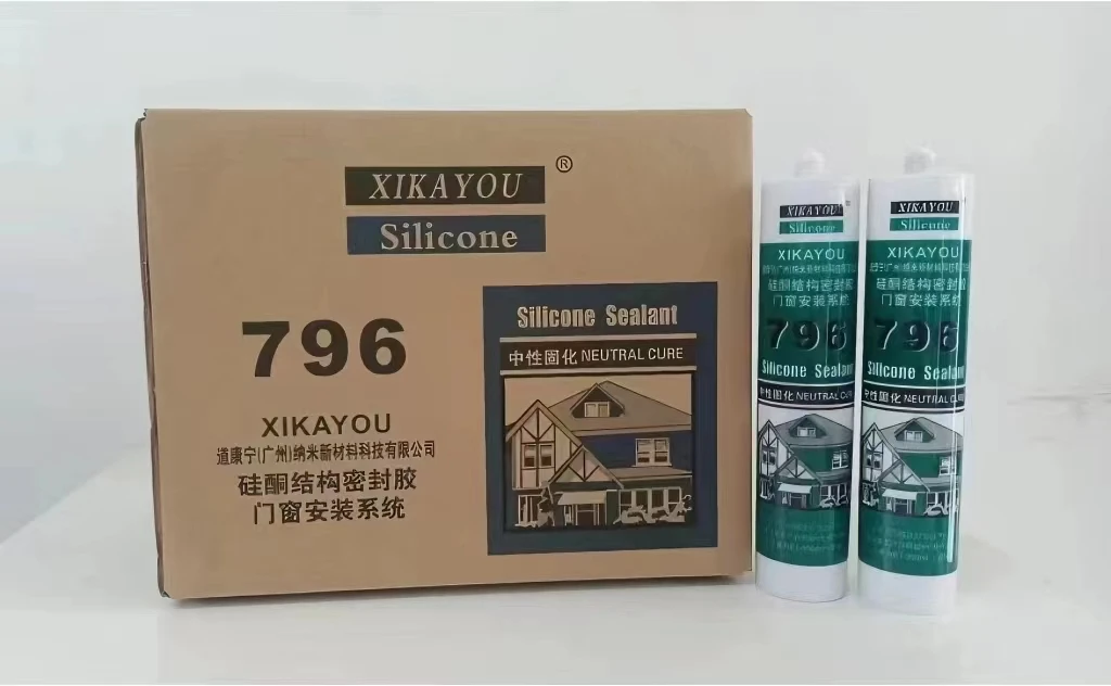 High Quality Fast Cure Weatherproof Silicone Sealant Adhesive Neutral General Purpose 100% Silicone Sealant manufacture