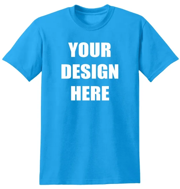 Crew Neck Custom Shirts  Your Text Here  Create your Tshirt  Design a shirt Unisex