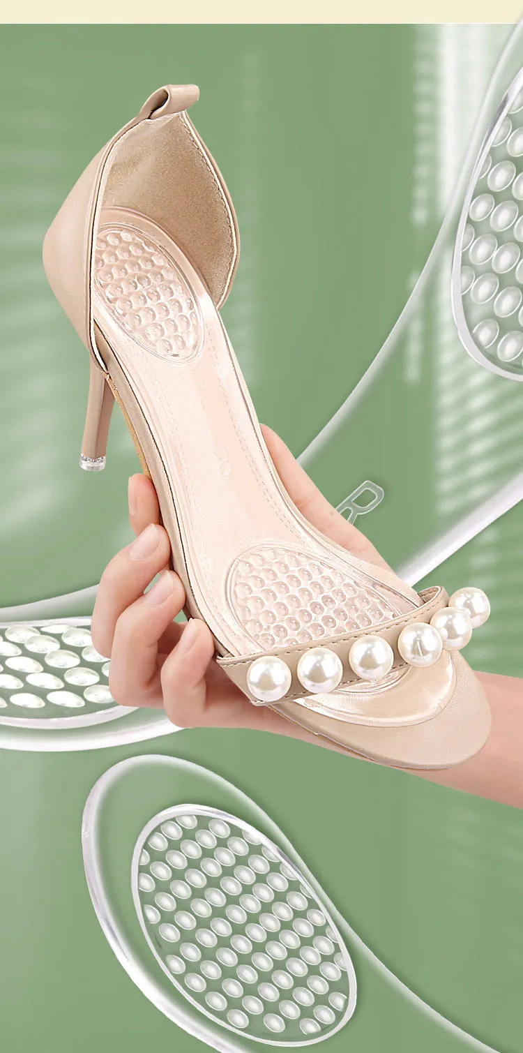 Gel High Heel Insoles Transparent Shock Absorbing Wholesale Gel High Heel Insoles Transparent Shock Absorbing Wholesale
