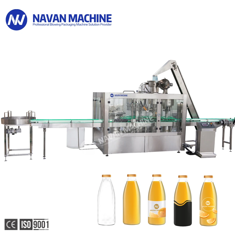 NAVAN Citrus Juice Orange Juice Filling Machine Fully Automatic Production Line supplier