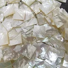 Shell Manufacturer Wholesale Natural 30mm MOP Shell Square Mother Of Pearl Blanks