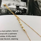 Pearl Necklace Silver 925 New Design 925 Sterling Silver Pearl Tassel Clavicle Chain Necklace