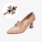 Shoe Buckle High Heel Shoe Buckle Hardware Ornament Crystal Flower Wedding Shoe Decorations