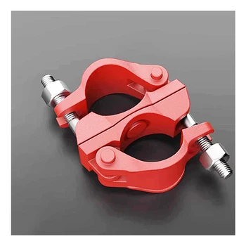 Good quality Building bridges cast iron rotate connect cross wear resistant antirust Portable Scaffold Pipe Coupler