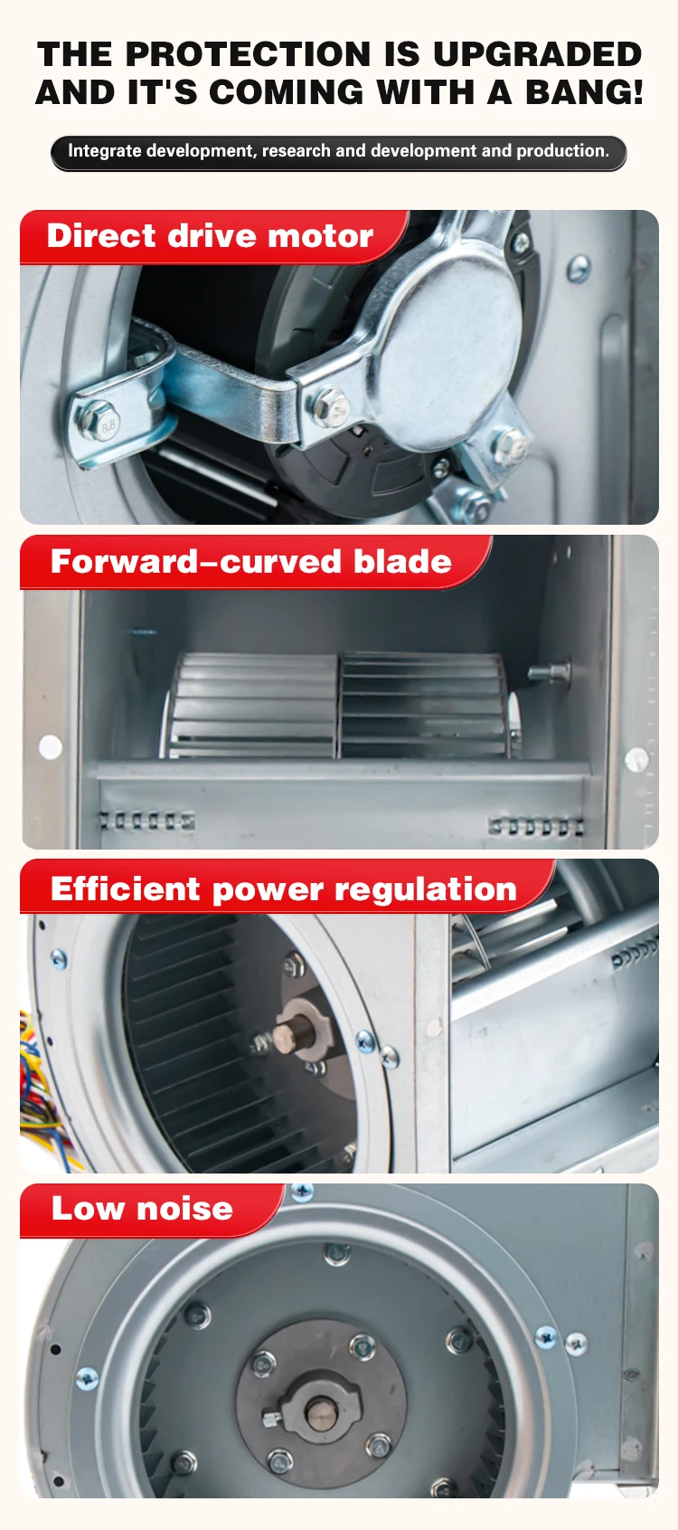 Centrifugal Fans, 7-7, 110v, 220V, 200W - detail 4
