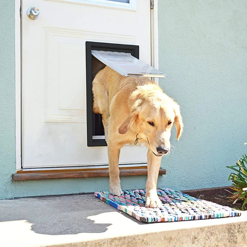 how do you weatherproof a dog door