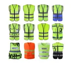 Vests Clothing Vest Reflective Vests Customized Logo Reflective Traffic Security Clothing Reflective Vest