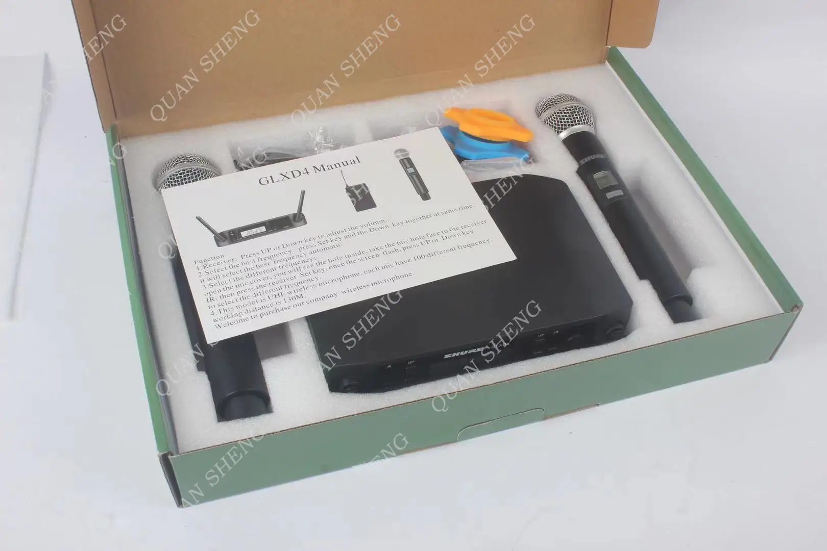 Quansheng GLXD4 Wireless Mic - Professional Stage Performance