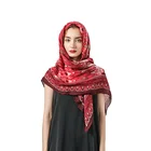 Hijab New Retro Various Styles Classic Scarf Printing Shawl Women Scarfs Hijab For Women Stylish