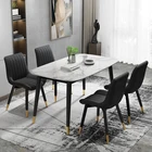 Chair New Design Dining Room Furniture Modern Restaurant Comfortable PU Fabric Leather Dining Room Chair
