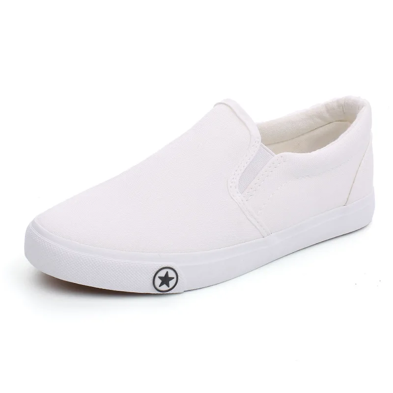 wholesale white canvas shoes