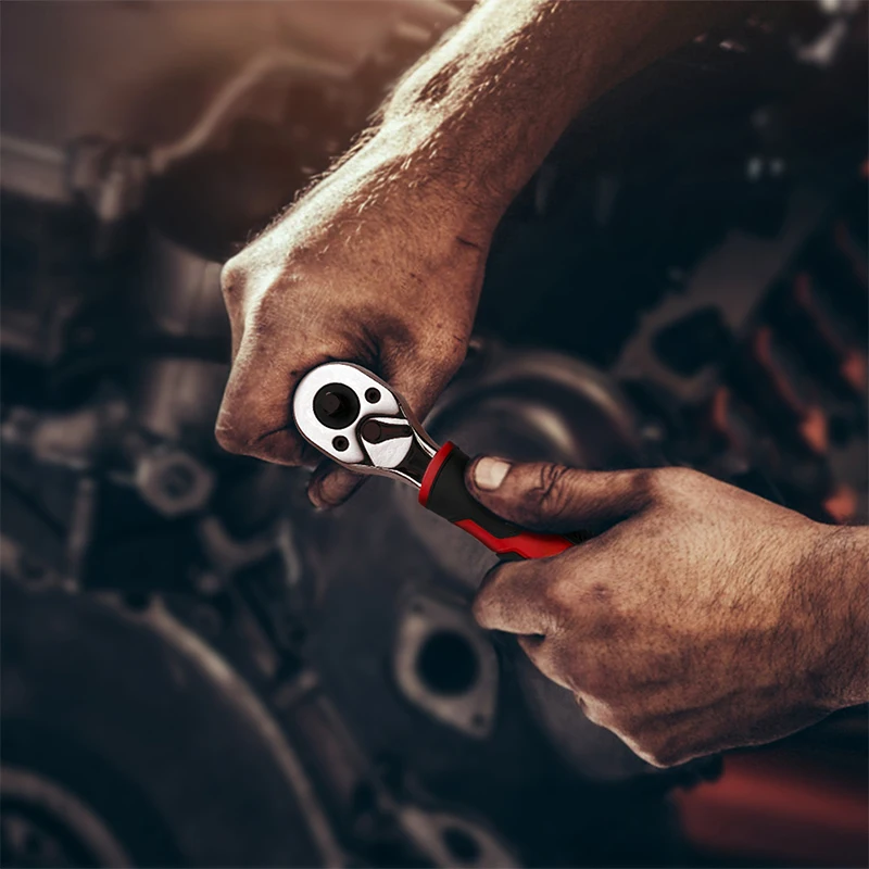 Home Repair Tool Kit: General Household Hand Kit with Plastic Toolbox Storage Case for Homeowner - 53-Piece Hf56cbc412d074c48a8824b82f4540f06q