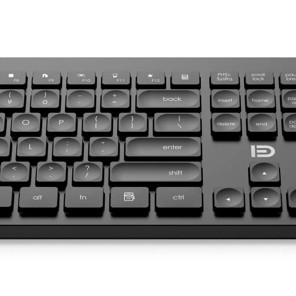 wireless keyboard with laptop style keys