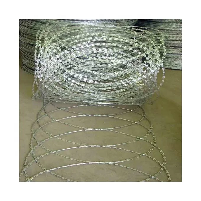 high quality galvanized razor wire