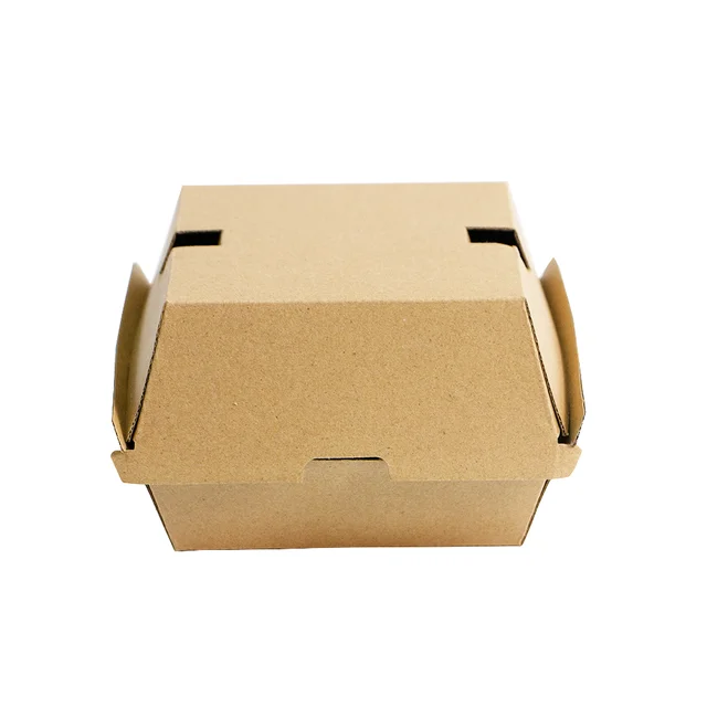 Factory direct sales burger box Mass batch customization fast food packaging food packaging