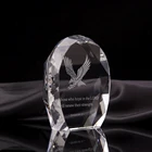 Laser Blanks Blank Crystal Cube Clear Crystal 3D Laser Engraved Crystal Cube Representative Of Sandblasting For Display