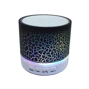 A9 LED BT Mini Speakers Hands Free Portable Wireless Speaker With TF Card Mic USB Audio Music Player