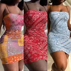X00715V 2020 Autumn/winter Fashion Design Sense Binding Sexy Back Slim Dress Wrap Hips