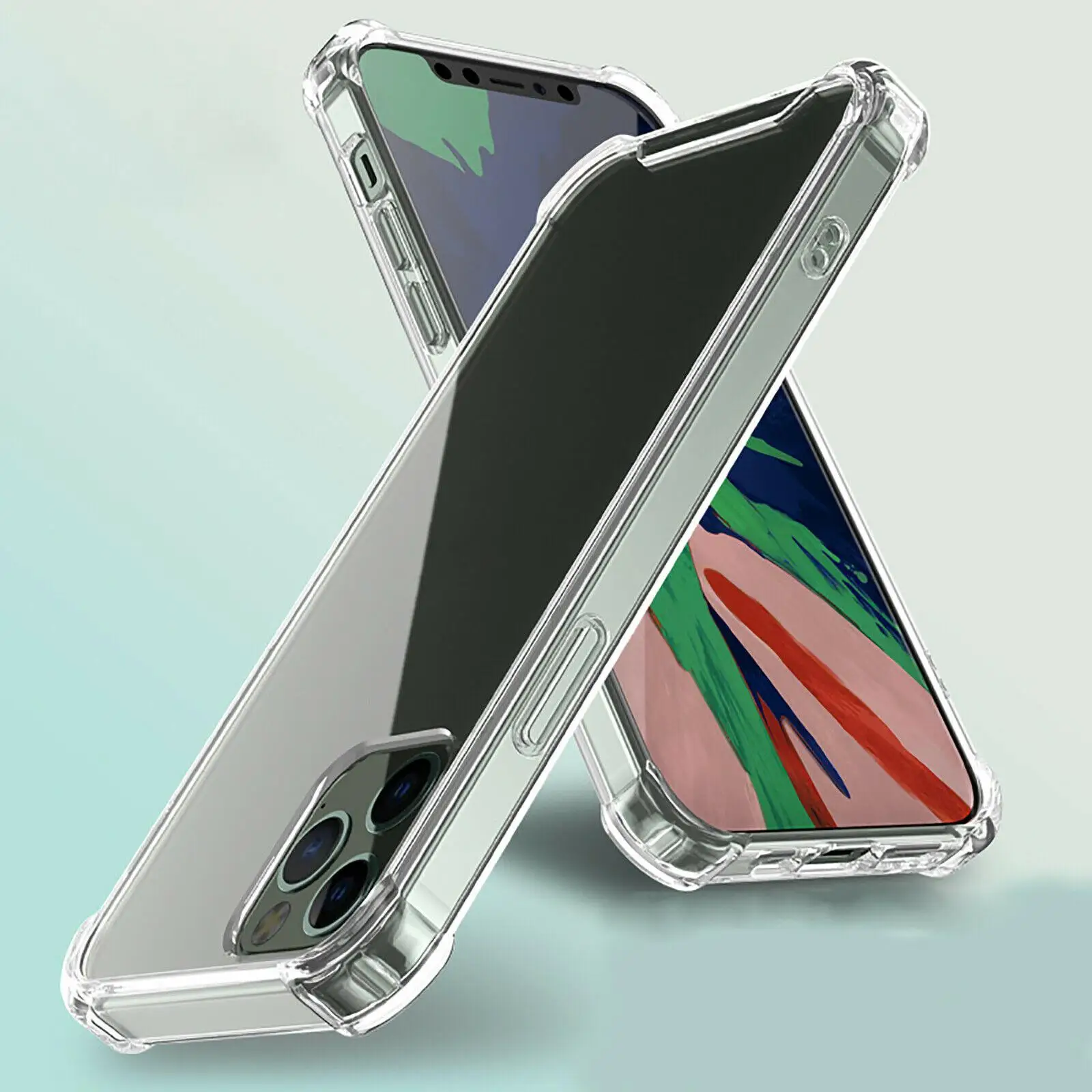 1PC Anti-drop Transparent Shell Phone Case Protective Cover for iPhone12 Series Hf5774bf4bdb74b779147fd42b95ba4fbR